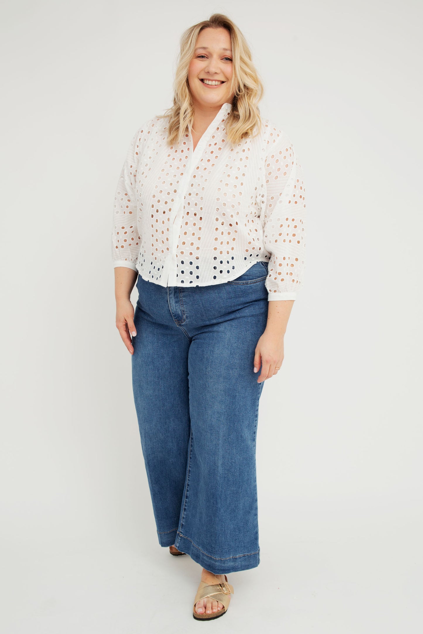 MAY Jeans - Curvy wide Fit Denim