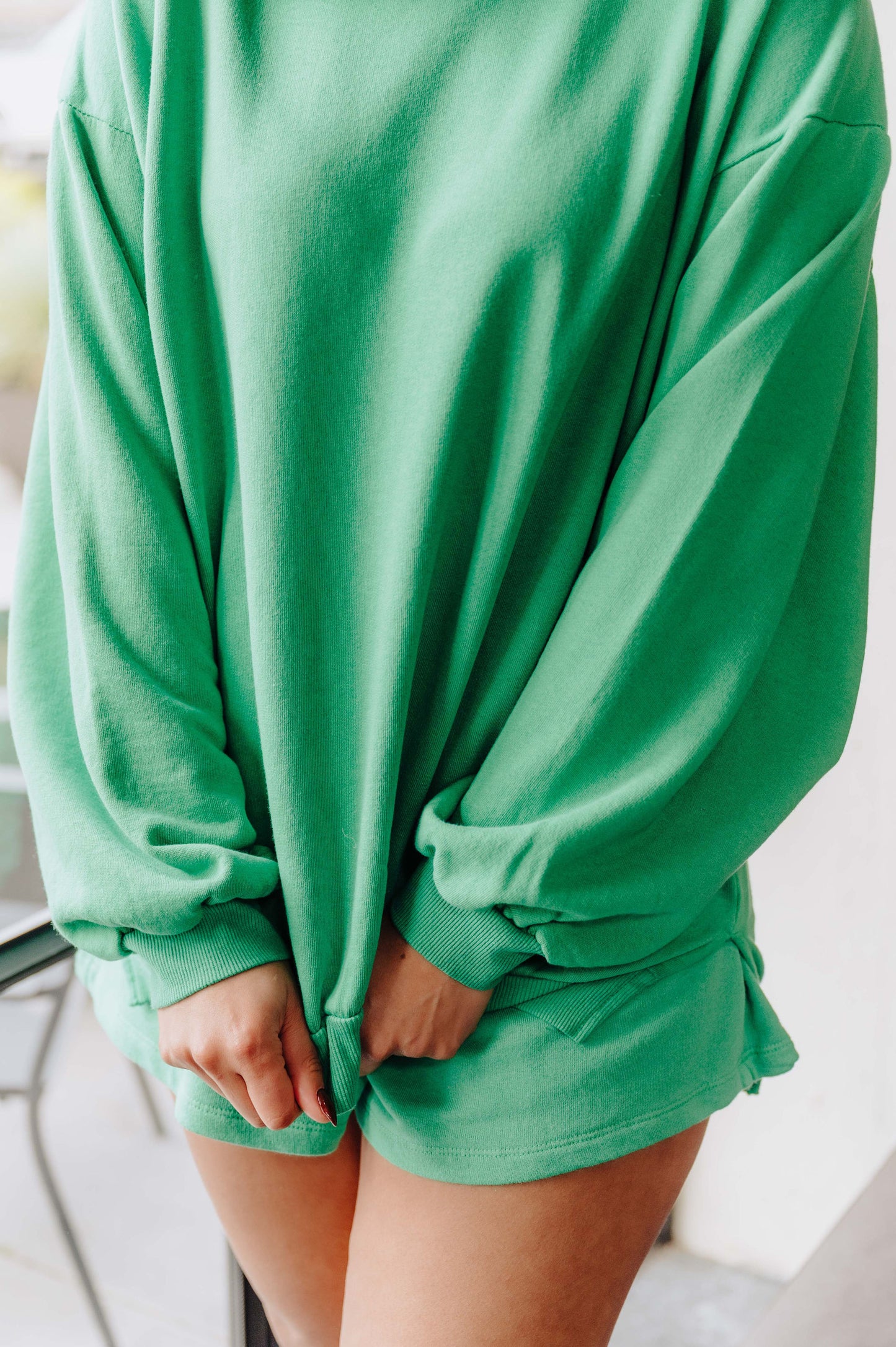 MAY Sweater - Waka Groen